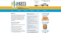 Desktop Screenshot of herts-storage.co.uk