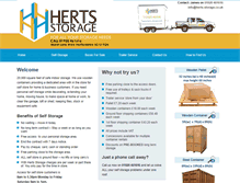 Tablet Screenshot of herts-storage.co.uk